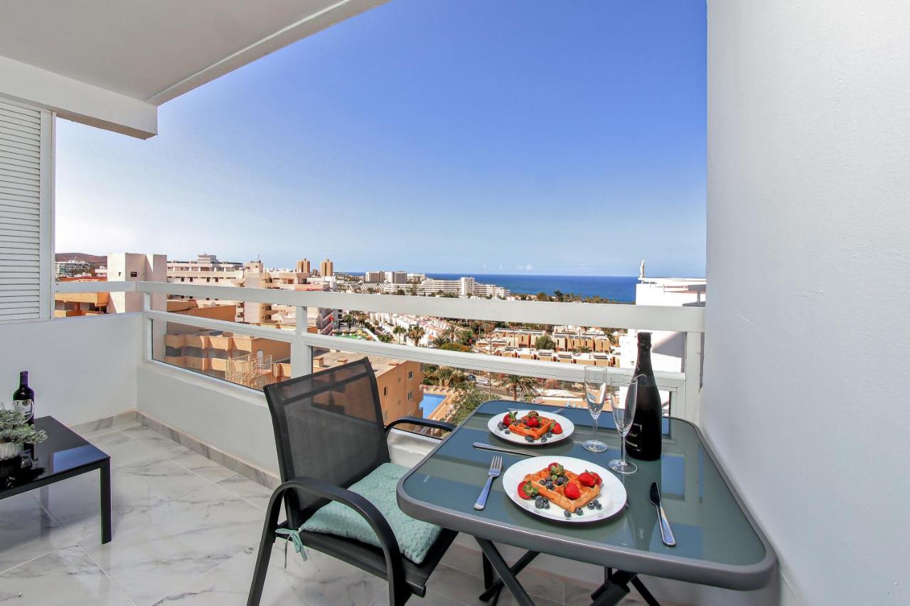 Modern Studio With A Sea View And Pool Access Ponderosa 801 Playa de las Americas  Exterior photo